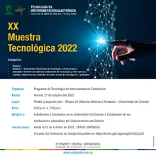 XX MUESTRA TECNOLOGICA 2022
