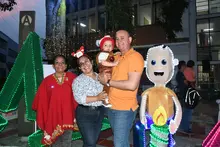 Navidad con la familia uniquindiana: inició la magia en nuestra alma mater