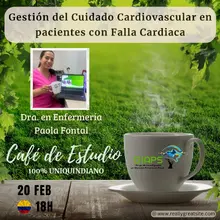 Café de Estudio 100% Uniquindiano: cuidado cardiovascular en pacientes con falla cardiaca