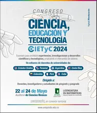 Ciencia, Educación y Tecnología mañana en el Congreso CIETyC 2024