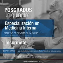 Medicina Interna: ¡Nueva oferta posgradual en nuestra alma mater!